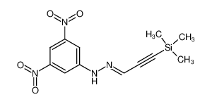 N-(3,5-Dinitro-phenyl)-N'-[3-trimethylsilanyl-prop-2-yn-(E)-ylidene]-hydrazine_6999-15-1