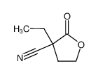 3-ethyl-2-oxo-tetrahydro-furan-3-carbonitrile_69998-38-5
