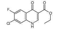 ethyl 7-chloro-6-fluoro-4-oxo-1H-quinoline-3-carboxylate_70458-93-4