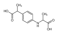 2-[4-(1-carboxyethylamino)phenyl]propanoic acid_71589-40-7