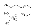 2-phenylethanamine,sulfuric acid_71750-39-5