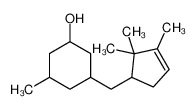 3-methyl-5-[(2,2,3-trimethylcyclopent-3-en-1-yl)methyl]cyclohexan-1-ol_71820-51-4