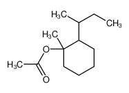 (2-butan-2-yl-1-methylcyclohexyl) acetate_72183-75-6