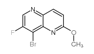 8-Bromo-7-fluoro-2-methoxy-1,5-naphthyridine_724788-70-9