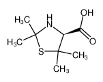 (4S)-2,2,5,5-tetramethylthiazolidine-4-carboxylic acid_72744-87-7