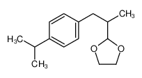 2-[1-(4-propan-2-ylphenyl)propan-2-yl]-1,3-dioxolane_72845-85-3