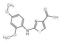 2-(2,4-dimethoxyanilino)-1,3-thiazole-4-carboxylic acid_728918-51-2
