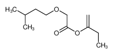 but-1-en-2-yl 2-(3-methylbutoxy)acetate_72894-11-2