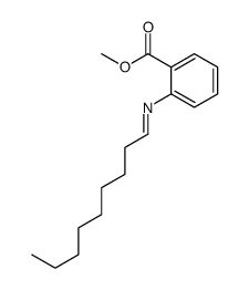 methyl 2-(nonylideneamino)benzoate_72894-12-3