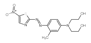 2-[N-(2-hydroxyethyl)-3-methyl-4-[(5-nitro-1,3-thiazol-2-yl)diazenyl]anilino]ethanol_72987-42-9