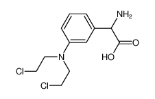 2-amino-2-[3-[bis(2-chloroethyl)amino]phenyl]acetic acid_73105-08-5