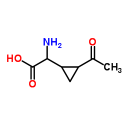 Cyclopropaneaceticacid,2-acetyl-alpha-amino-(9CI)_733717-35-6