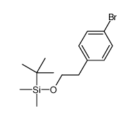 1-(t-butyldimethylsilyloxy)-2-(4-bromophenyl)ethane_73899-15-7