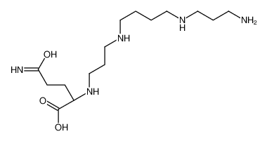 (2S)-5-amino-2-[3-[4-(3-aminopropylamino)butylamino]propylamino]-5-oxopentanoic acid_74141-52-9