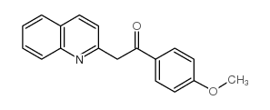 1-(4-Methoxyphenyl)-2-quinolin-2-ylethanone_7469-86-5