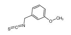 1-(isothiocyanatomethyl)-3-methoxybenzene_75272-77-4