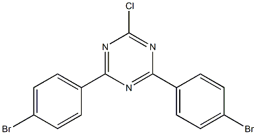 2,4-bis(4-bromophenyl)-6-chloro-1,3,5-triazine_754980-62-6