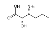 (2s,3r)-3-amino-2-hydroxyhexanoic acid_75638-59-4