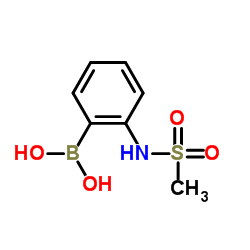 {2-[(Methylsulfonyl)amino]phenyl}boronic acid_756520-78-2