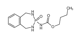 butyl N-(3-oxo-1,2,4,5-tetrahydro-2,4,3λ<sup>5</sup>-benzodiazaphosphepin-3-yl)carbamate_76990-26-6