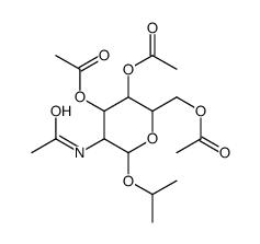 (5-acetamido-3,4-diacetyloxy-6-propan-2-yloxyoxan-2-yl)methyl acetate_7772-85-2