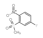 4-Fluoro-2-(methylsulfonyl)nitrobenzene_78228-02-1