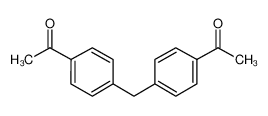 1-[4-[(4-acetylphenyl)methyl]phenyl]ethanone_790-82-9