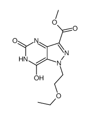 methyl 1-(2-ethoxyethyl)-5,7-dioxo-4H-pyrazolo[4,3-d]pyrimidine-3-carboxylate_792970-10-6