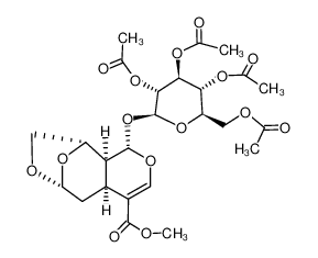 Methyl (1S,4aS,6R,9S,9aS)-4a,5,6,8,9,9a-hexahydro-1-(2,3,4,6-tetraacetyl-β-D-glucopyranosyloxy)-6,9-epoxy-1H-pyrano[3,4-d]oxepine-4-carboxylate_79409-49-7