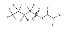 1,1,2,2,3,3,4,4,4-Nonafluoro-butane-1-sulfonic acid 2-chloro-1,2-difluoro-ethyl ester_79410-56-3