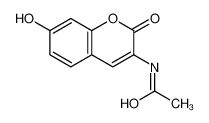 N-(7-hydroxy-2-oxochromen-3-yl)acetamide_79418-42-1