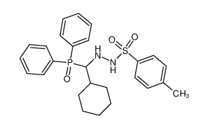 N'-(cyclohexyl(diphenylphosphoryl)methyl)-4-methylbenzenesulfonohydrazide_79422-37-0