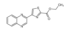 4-Quinoxalin-2-yl-thiazole-2-carboxylic acid ethyl ester_79424-39-8