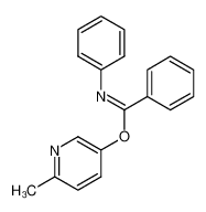 2-methylpyrid-5-yl N-phenylbenzimidate_79441-16-0