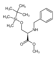 methyl (2R)-2-(benzylamino)-3-{[tert-butyl(dimethyl)silyl]oxy}propanoate_794518-57-3