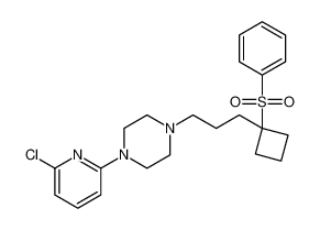1-(6-chloropyridin-2-yl)-4-(3-(1-(phenylsulfonyl)cyclobutyl)propyl)piperazine_794531-29-6