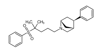 (1R,4R,5R)-2-(4-methyl-4-(phenylsulfonyl)pentyl)-5-phenyl-2-azabicyclo[2.2.1]heptane_794535-22-1