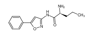 2-amino-pentanoic acid (5-phenyl-isoxazol-3-yl)-amide_794565-23-4