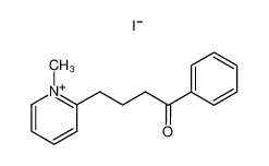1-methyl-2-(4-oxo-4-phenylbutyl)pyridin-1-ium iodide_79461-67-9
