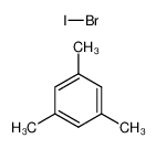 1,3,5-trimethyl-benzene; compound with iodo monobromide_79463-72-2