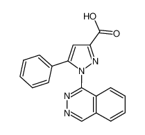 1-(1'-Phthalazinyl)-5-phenylpyrazole-3-carboxylic Acid_79480-16-3