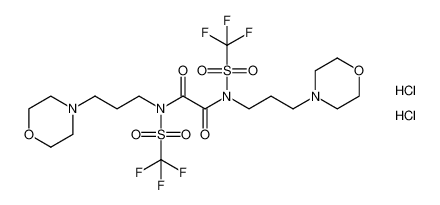N1,N2-bis(3-morpholinopropyl)-N1,N2-bis((trifluoromethyl)sulfonyl)oxalamide dihydrochloride_79505-31-0