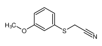 Acetonitrile, [(3-methoxyphenyl)thio]-_79506-65-3
