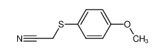 2-((4-methoxyphenyl)thio)acetonitrile_79506-66-4
