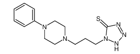 5H-Tetrazole-5-thione, 1,2-dihydro-1-[3-(4-phenyl-1-piperazinyl)propyl]-_79511-58-3