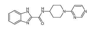 1H-Benzimidazole-2-carboxamide, N-[1-(4-pyrimidinyl)-4-piperidinyl]-_795296-03-6