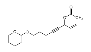 6-acetoxy-1-(2-tetrahydropyranyloxy)-7-octen-4-yne_79532-03-9