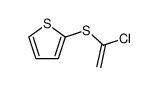 2-thienyl α-chlorovinyl sulfide_79552-37-7