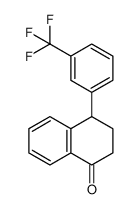 1(2H)-Naphthalenone, 3,4-dihydro-4-[3-(trifluoromethyl)phenyl]-_79560-33-1