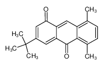 3-tert-Butyl-5,8-dimethyl-1,10-anthraquinone_79563-79-4